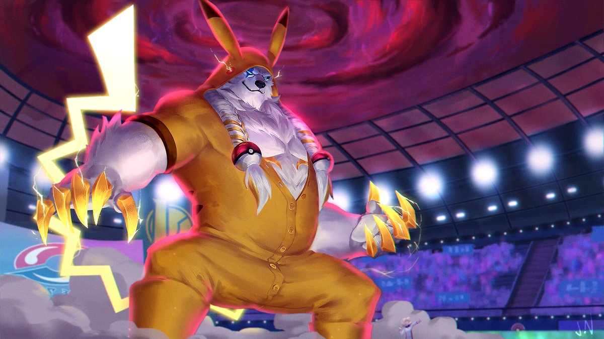 BenHalting's tweet photo. Volibear + Pikachu = Volichu ? https://t.co/McHWq2pQZS