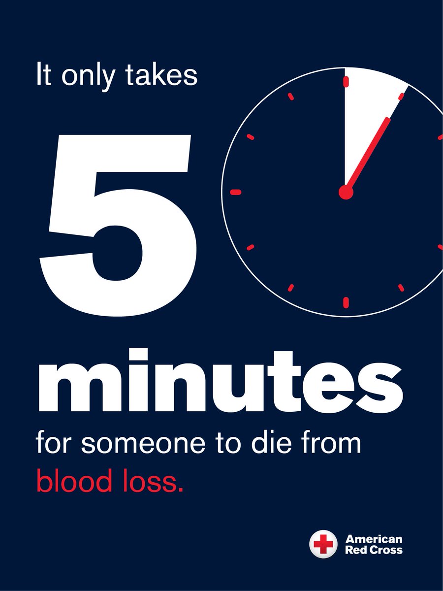 mnredcross's tweet image. Five minutes. That's all it takes for life-threatening bleeding to turn deadly. Learn how you can be prepared for the moments that matter this EMS Week: rdcrss.org/3wnYR9g