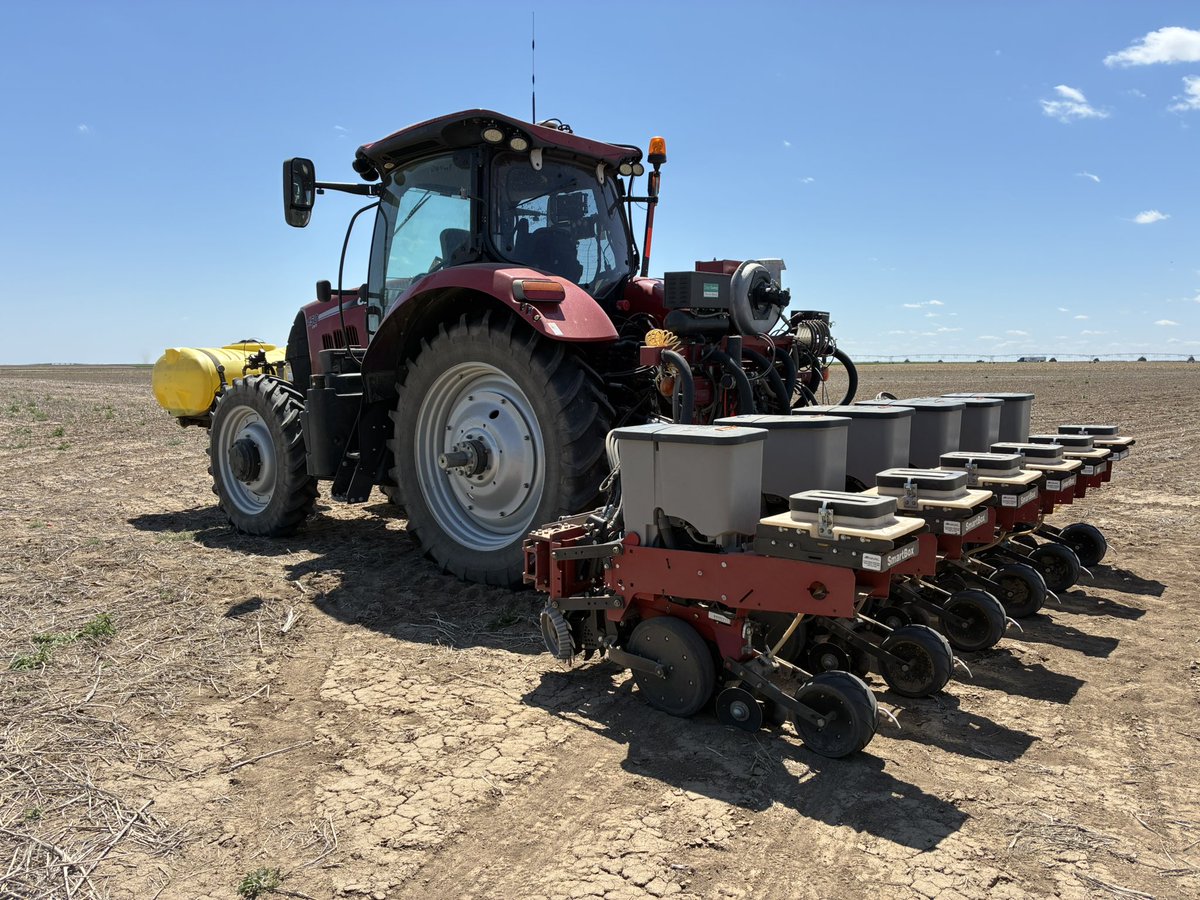 ronrob84's tweet image. Dryland corn population &amp;amp; tillering plots are in for the @ChannelSeed study! 🌽💪 Big thanks to @western_dev for top-notch design &amp;amp; planting. 

Excited to dig into the data! #CornStudy #AgResearch #ChannelSeed #DrylandFarming #plant25 #channelingup