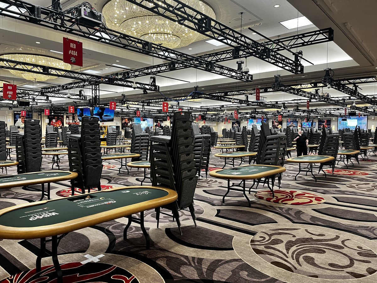 WSOP's tweet photo. The 2025 World Series of Poker starts in only five days!

Who else is excited? 👀 #WSOP2025 https://t.co/Ft3GU64DTf