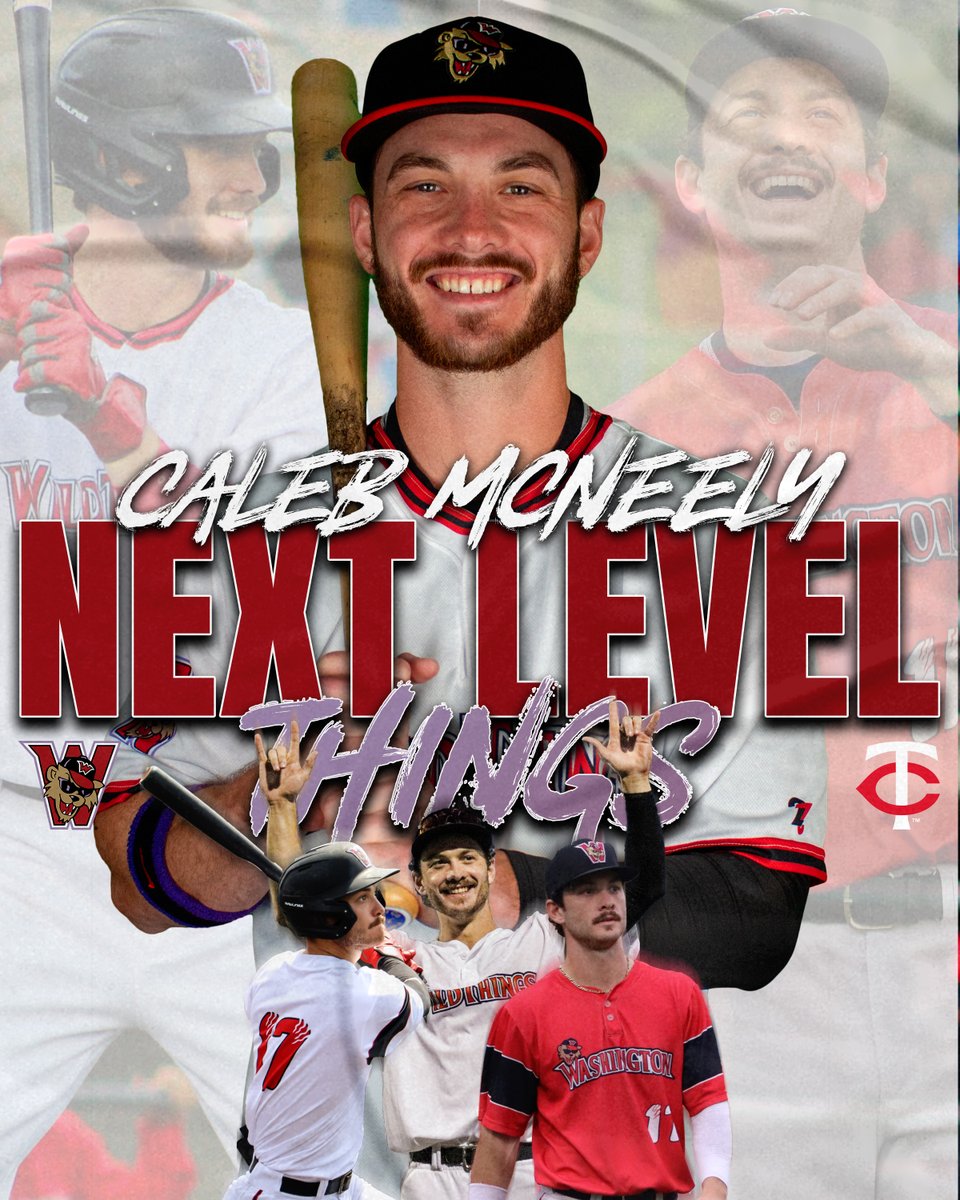 Washington Wild Things (@washwildthings) on Twitter photo Caleb McNeely (<a href="/Caleb_McNeely/">Caleb McNeely</a>) has been offered a contract by the Twins org., pending a physical.
He's set to become the 50th Wild Thing to have his contract bought directly from the club. The 2024 <a href="/FLProBaseball/">Frontier League</a> MVP is movin' up!
๐: bit.ly/McNeelyNLT
#NextLevelThings Caleb McNeely (<a href="/Caleb_McNeely/">Caleb McNeely</a>) has been offered a contract by the Twins org., pending a physical.
He's set to become the 50th Wild Thing to have his contract bought directly from the club. The 2024 <a href="/FLProBaseball/">Frontier League</a> MVP is movin' up!
๐: bit.ly/McNeelyNLT
#NextLevelThings