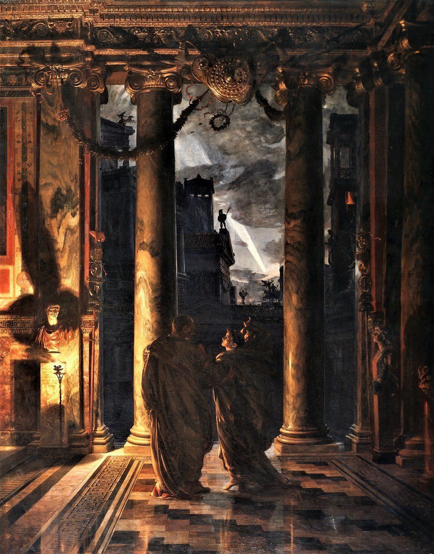 The Ides of March, by Edward John Poynter (1883)