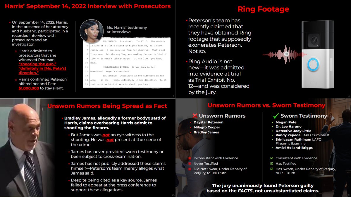 PopBase's tweet image. Megan Thee Stallion’s lawyers have denounced claims of “new evidence” and created a 31-page slideshow debunking common lies regarding the Tory Lanez case.