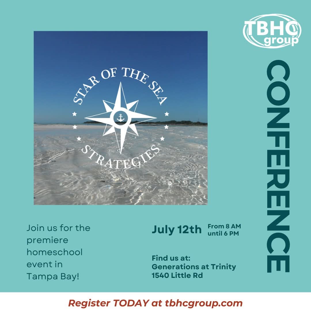 KatieLaneFL's tweet image. Excited to share that we will be an exhibitor at TBHC Group Conference in July!! In our old stomping grounds, minutes away from where we started our married life! Join us! #homeschoolmom #homeschool #ParentLedLearning #homeschoollife #InspireEducateEmpower #homeschoolcommunity