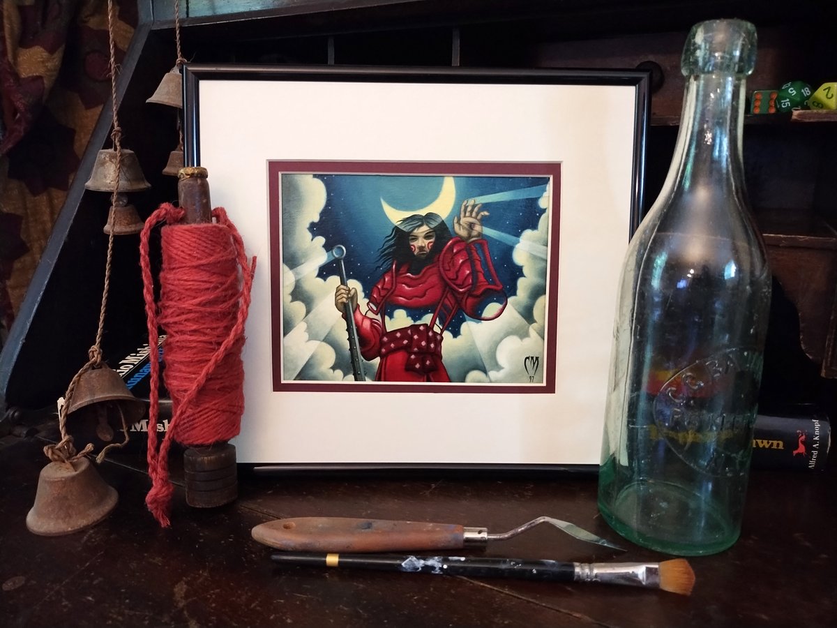 SOLD
"Hida Sukune" - Legend of the Five Rings - Oil on Illustration Board

Hated to part with this one. One of my earliest commissioned oils. A piece of L5R history!

#shadowsamurai #legendofthefiverings #hero #fantasy #fantasyart #oilpainting #oilillustration #imaginativerealism