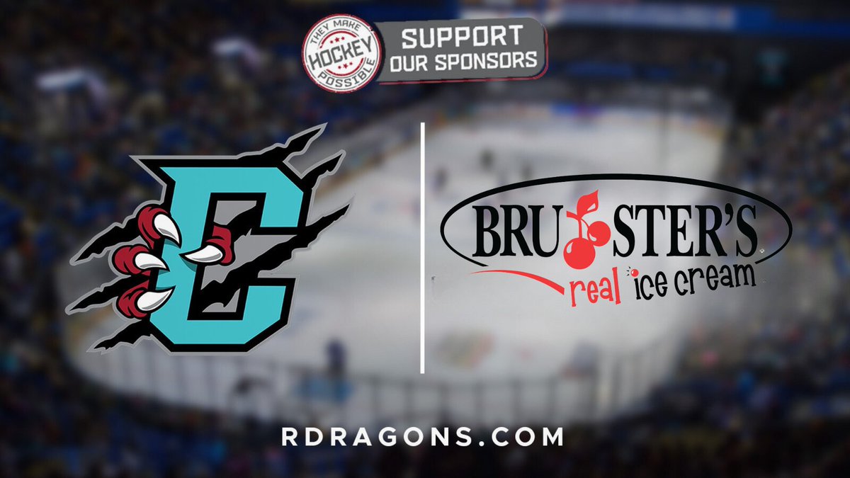 Thank you to Bruster's Real Ice Cream for your partnership for the 2025-26 season! 🏒