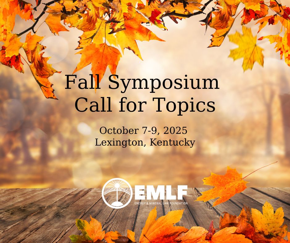 EMLF is extending a Call for Topics for the Fall Symposium, Oct 7-9, in Lexington, KY. Submit your ideas here: ow.ly/MPEb50VRXKP #EMLF25 #FallSymposium #CallForTopics 🍂 🏇