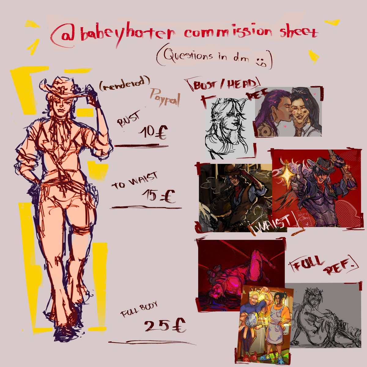 MADE A COMM SHEET WHAT