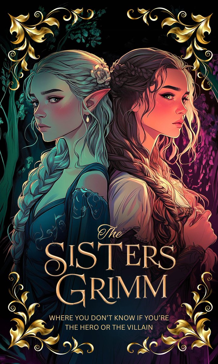 MerrieDestefano's tweet image. For those who aren&apos;t quite sure where they fit in...The Sisters Grimm. Because you don&apos;t always know whether you&apos;re the hero or the villain.

Special Edition, Foil, Edges. No spice, closed door romance, epic fantasy + fae romantasy.

kickstarter.com/projects/merri…