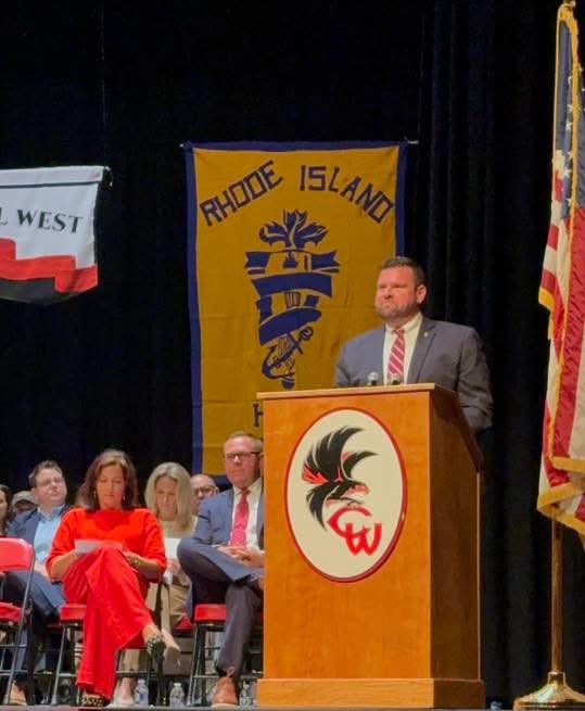 Chris Paplauskas (@chrispaplauskas) on Twitter photo Honored to award the 2025 Mayoral Scholarship to <a href="/CranstonWest/">Falcon Fever</a> Hayden Karas on behalf of <a href="/MayorKenHopkins/">Mayor Ken Hopkins</a> at Honors Night! From coding minecraft mods in 5th grade to game dev champ, Brown researcher & math team captain, Hayden builds solutions & inspires others. Keep leveling up! Honored to award the 2025 Mayoral Scholarship to <a href="/CranstonWest/">Falcon Fever</a> Hayden Karas on behalf of <a href="/MayorKenHopkins/">Mayor Ken Hopkins</a> at Honors Night! From coding minecraft mods in 5th grade to game dev champ, Brown researcher & math team captain, Hayden builds solutions & inspires others. Keep leveling up!