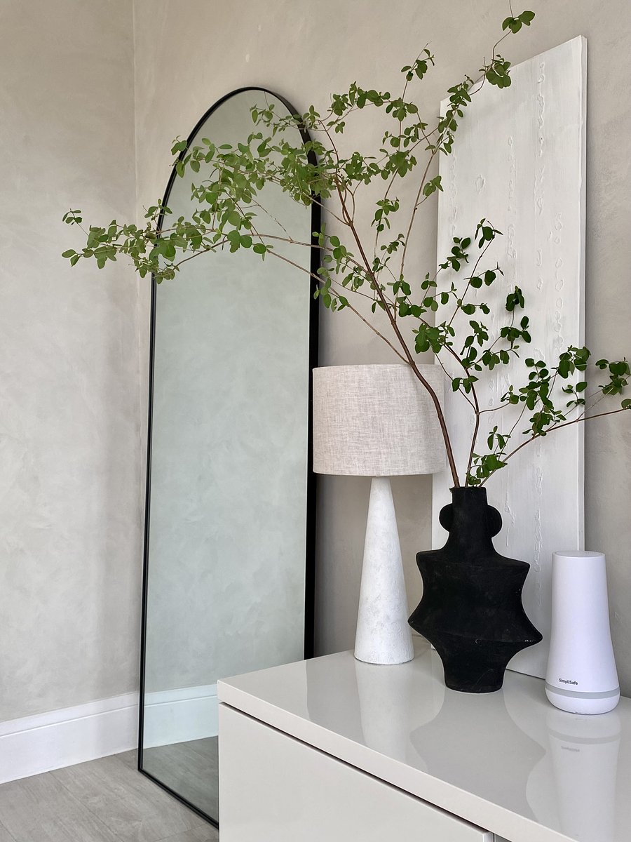 The Base Station... 
Not only the brains of the SimpliSafe system, but it'll look pretty good in your home too
🏡 - @home_with_candy_sky