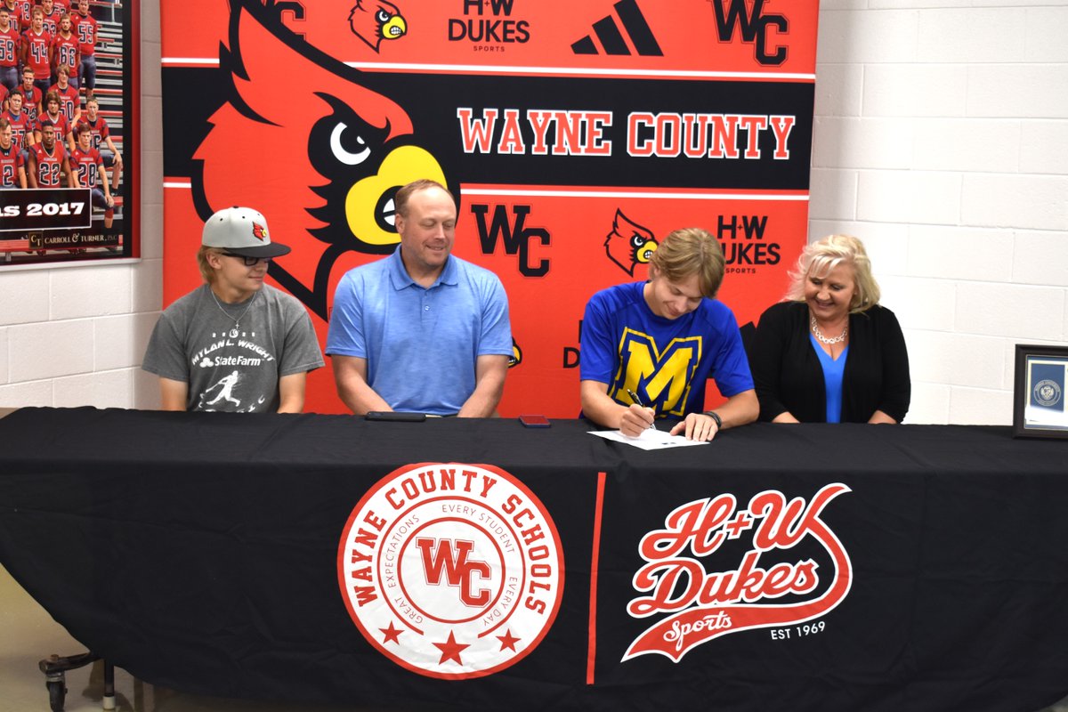 Wayne County Schools would like to congratulate Parker Smith on signing with Midway University to continue his Baseball career. We are Cardinal Proud of him and wish him the best of luck in his future endeavors. 
www3.wayne.kyschools.us/view-all-news/…