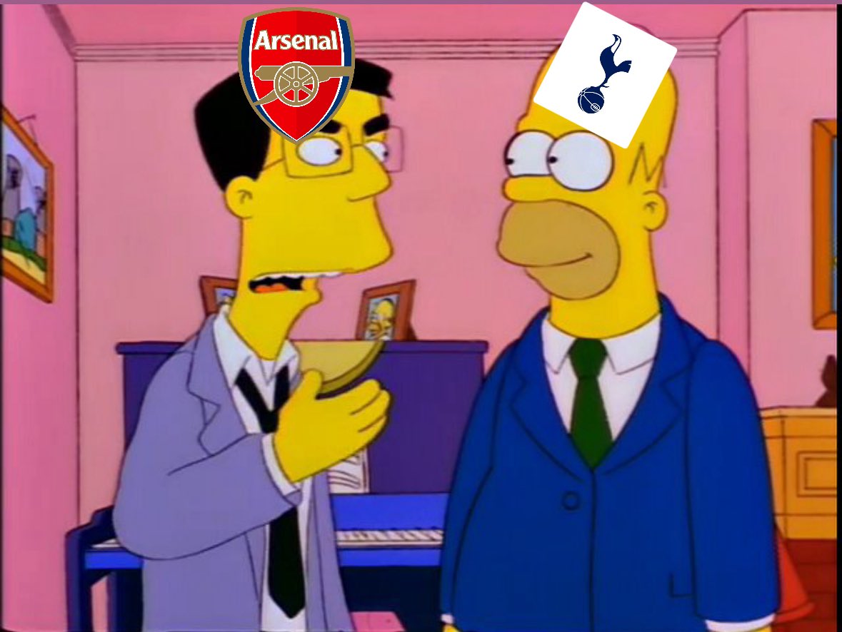 Arsenal: “You’ve won a European trophy, three times? You??”

Spurs: “Sure. You’ve never won one?”