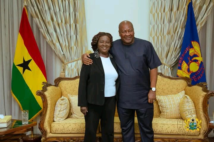 Welcome home madam vice president 🇬🇭❤️ <a href="/NJOAgyemang/">Professor Naana Jane Opoku-Agyemang</a>