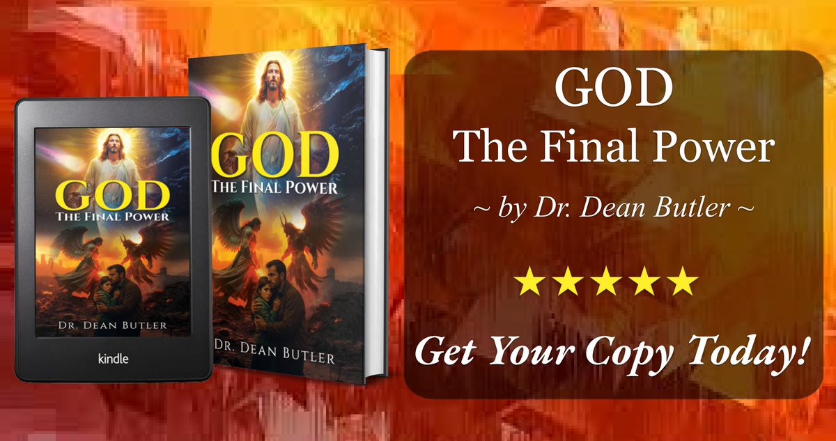 BooksofMonth's tweet image. 🌌 **GOD – The Final Power**: A divine narrative filled with truth, inspiration, and spiritual insight. Perfect for your next read! amzn.to/44Br2Ws #PropheticAwakening #UnstoppablePower #HeavenlyPurpose #CosmicWa