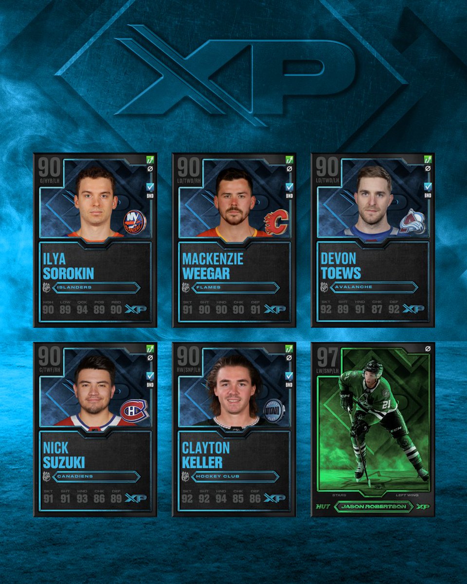 EA SPORTS NHL (@easportsnhl) on Twitter photo 🟢 NEW SEASON OF XP PATH 🟢
Featuring a 97 OVR Jason Robertson from the <a href="/DallasStars/">Dallas Stars</a> - now live in #NHL25 🟢 NEW SEASON OF XP PATH 🟢
Featuring a 97 OVR Jason Robertson from the <a href="/DallasStars/">Dallas Stars</a> - now live in #NHL25