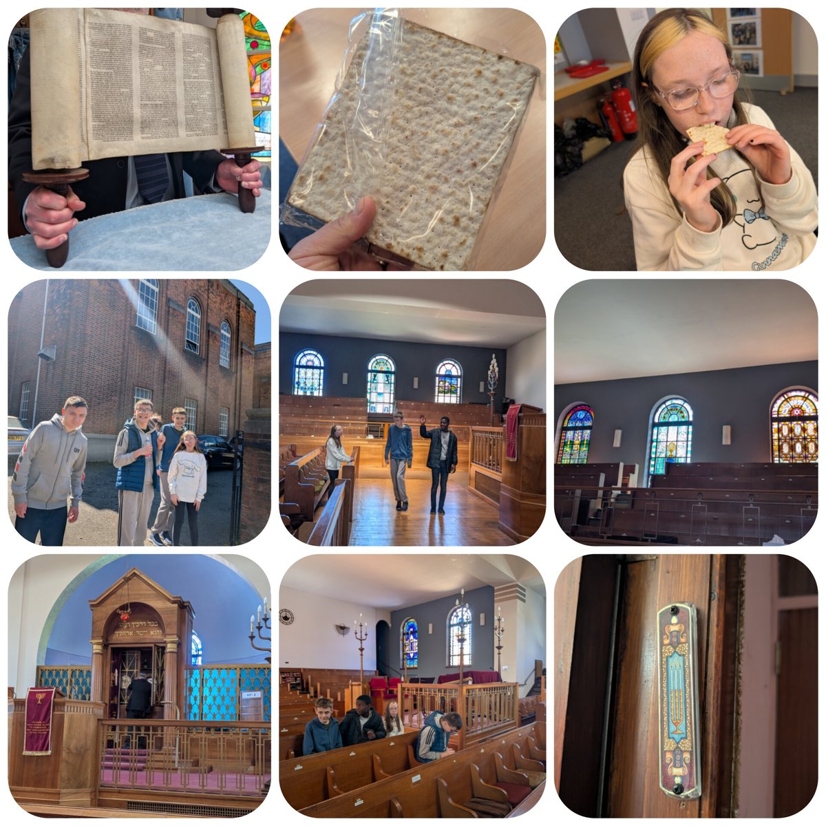 GorgieMillsHS's tweet photo. BC2 continued their RME learning journey today by visiting the Edinburgh Hebrew Congregation to explore more about Judaism. We appreciate the fascinating and informative tour in the Synagogue, which has given us a better first-hand experience and knowledge. #WeAreCapable https://t.co/RPOQnVTtVH