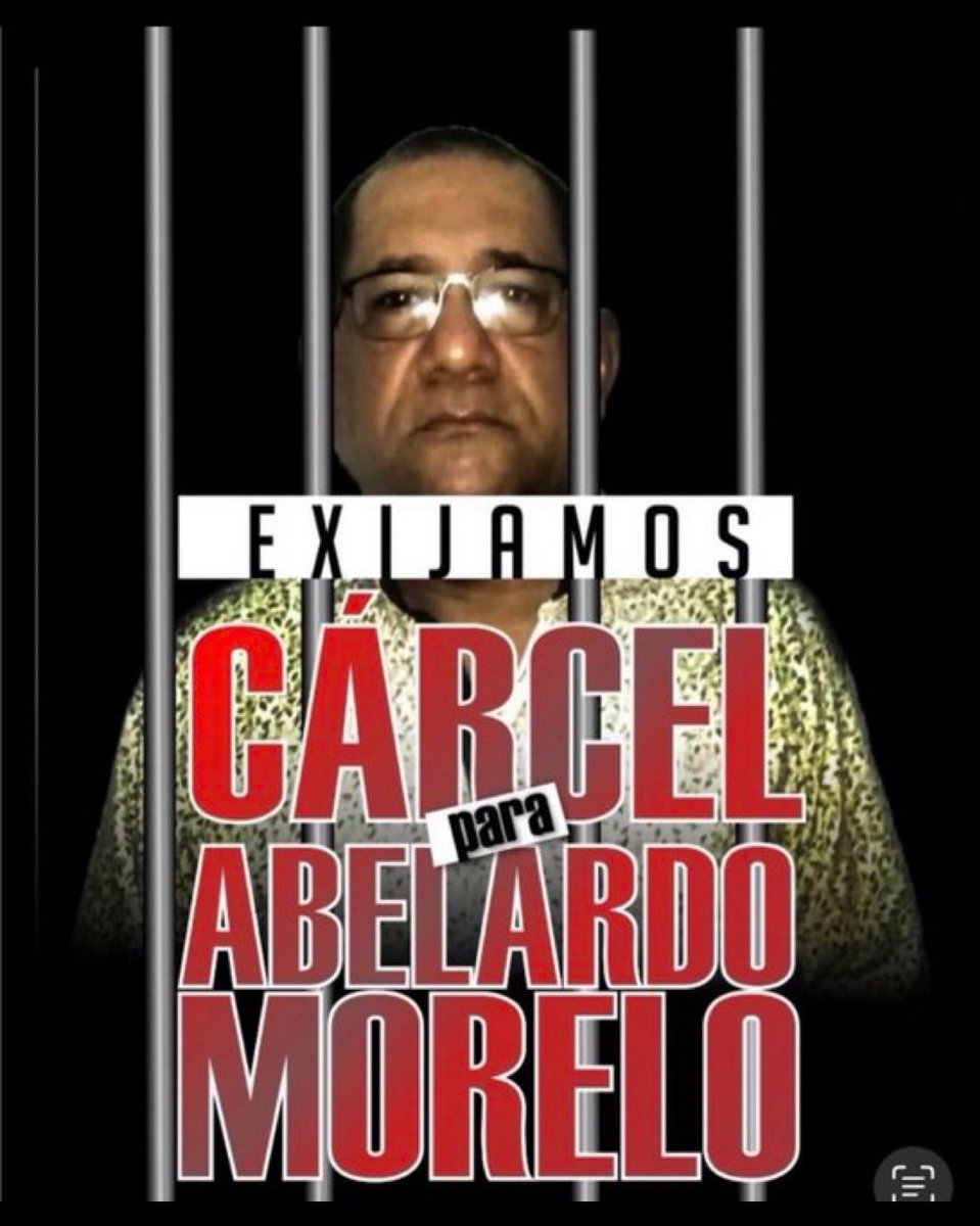 José Larrarte Guzmán (@joserlarrarteg) on Twitter photo ‼️#OPINIÓN‼️
Este DELINCUENTE llamado Abelardo Morelo Lorduy (<a href="/VerVigilar81862/">@veryvigilar</a>) usurpó una bonita labor cívica de “veedor” y hoy la Corte Suprema de Justicia le negó el último recurso jurídico y lo mandó directamente para la cárcel.
¡MALANDRO! ‼️#OPINIÓN‼️
Este DELINCUENTE llamado Abelardo Morelo Lorduy (<a href="/VerVigilar81862/">@veryvigilar</a>) usurpó una bonita labor cívica de “veedor” y hoy la Corte Suprema de Justicia le negó el último recurso jurídico y lo mandó directamente para la cárcel.
¡MALANDRO!
