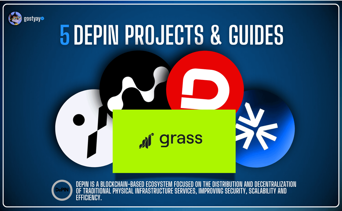 0xGostyay_'s tweet photo. 5 DePin projects earning $500 a day!

You only need a phone or PC

My step-by-step guides will help you get started🧵👇 https://t.co/qCbovcCMax