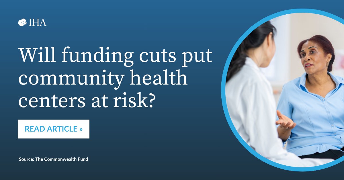 Integrated Healthcare Association (@ihaconvene) on Twitter photo Community health centers are lifelines for millions—offering care regardless of ability to pay. But funding freezes and staff cuts threaten their survival. Patients could lose critical services. <a href="/commonwealthfnd/">Commonwealth Fund</a> explains why this matters: hubs.li/Q03nDHJD0 Community health centers are lifelines for millions—offering care regardless of ability to pay. But funding freezes and staff cuts threaten their survival. Patients could lose critical services. <a href="/commonwealthfnd/">Commonwealth Fund</a> explains why this matters: hubs.li/Q03nDHJD0