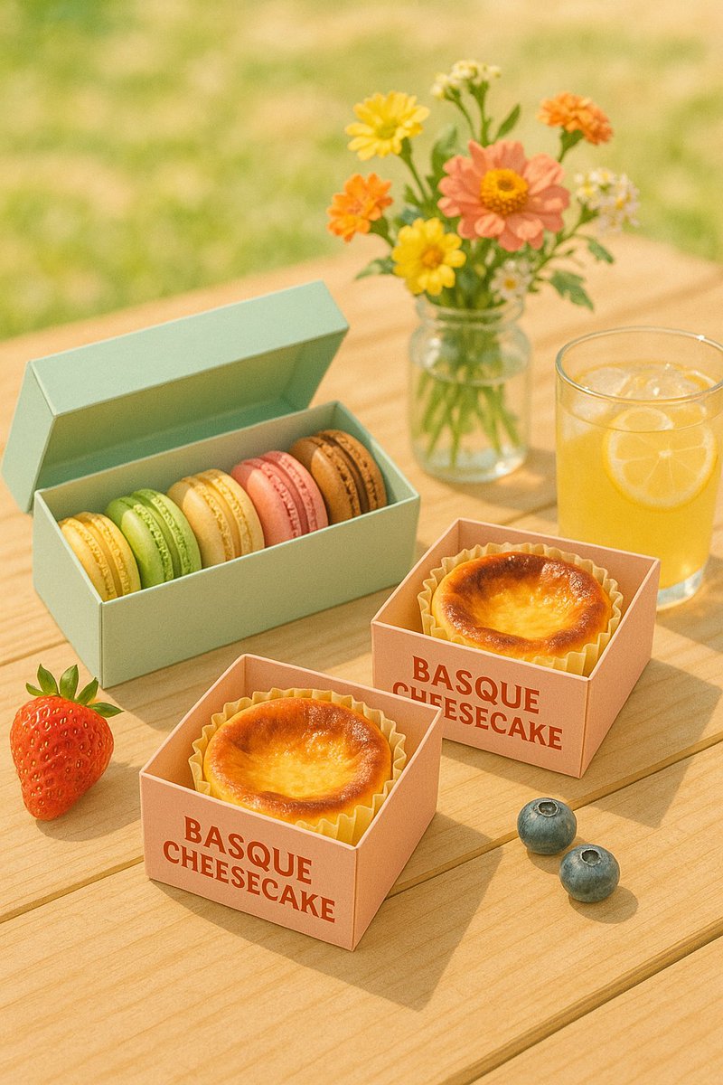dallasmacarons's tweet photo. Warm days ahead! ☀️ To keep your macarons and Basque cheesecakes fresh: store them in an airtight container in the fridge! If you're on the go, try a cooler bag. Don't let heat steal your sweet moments! 🍰💕 #BakingTips #Macarons #CheesecakeLove https://t.co/GDHGQG2tEp