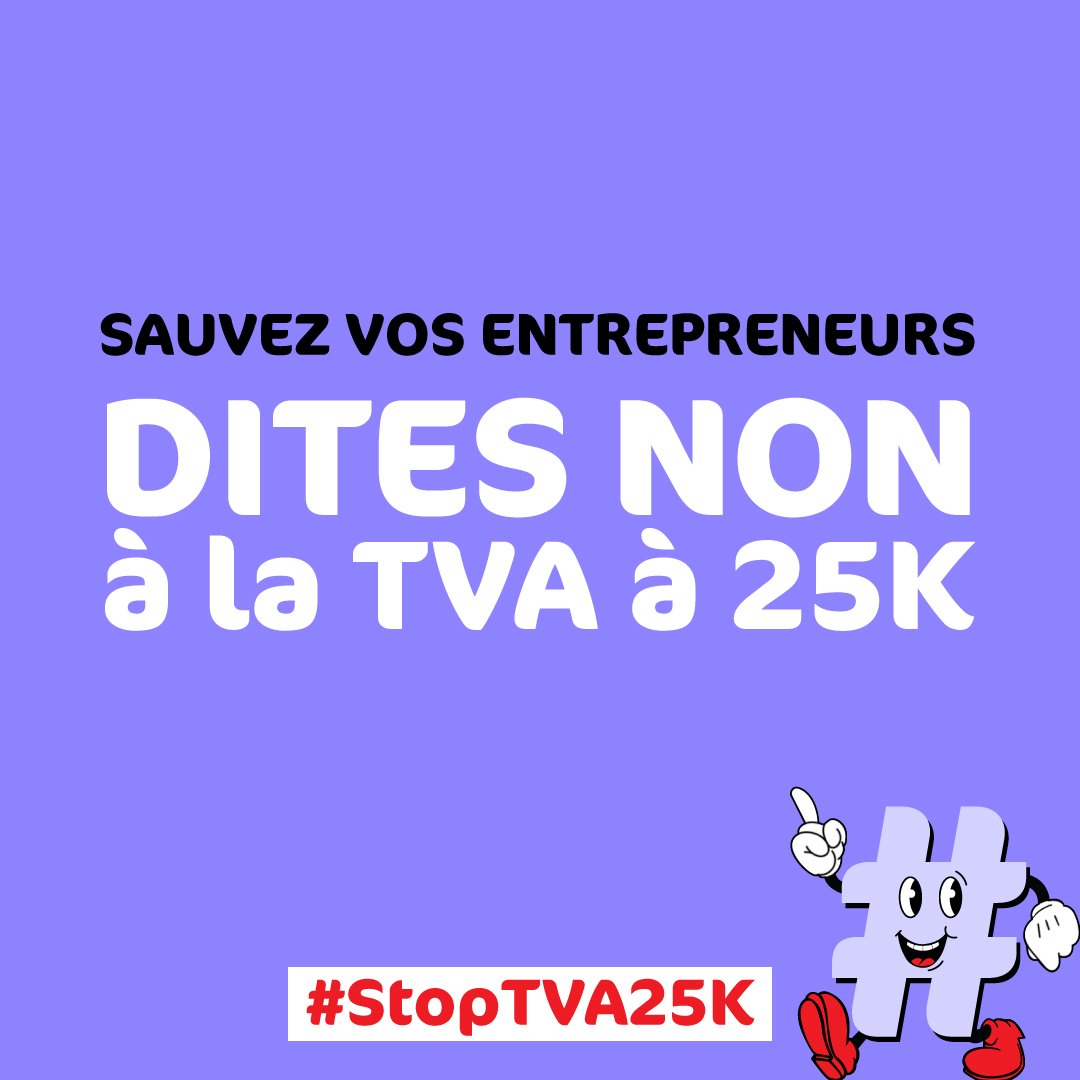 _Astrid_Astrid2's tweet photo. ATTENTION #cavaflamber +20% #inflation si pas d'#abrogation #StopTVA25K #tousensemble #entrepreneurendanger #tousconcernes #tousimpactes #economie #foyer #consommation #commercelocal https://t.co/z3NuqEEiqr
