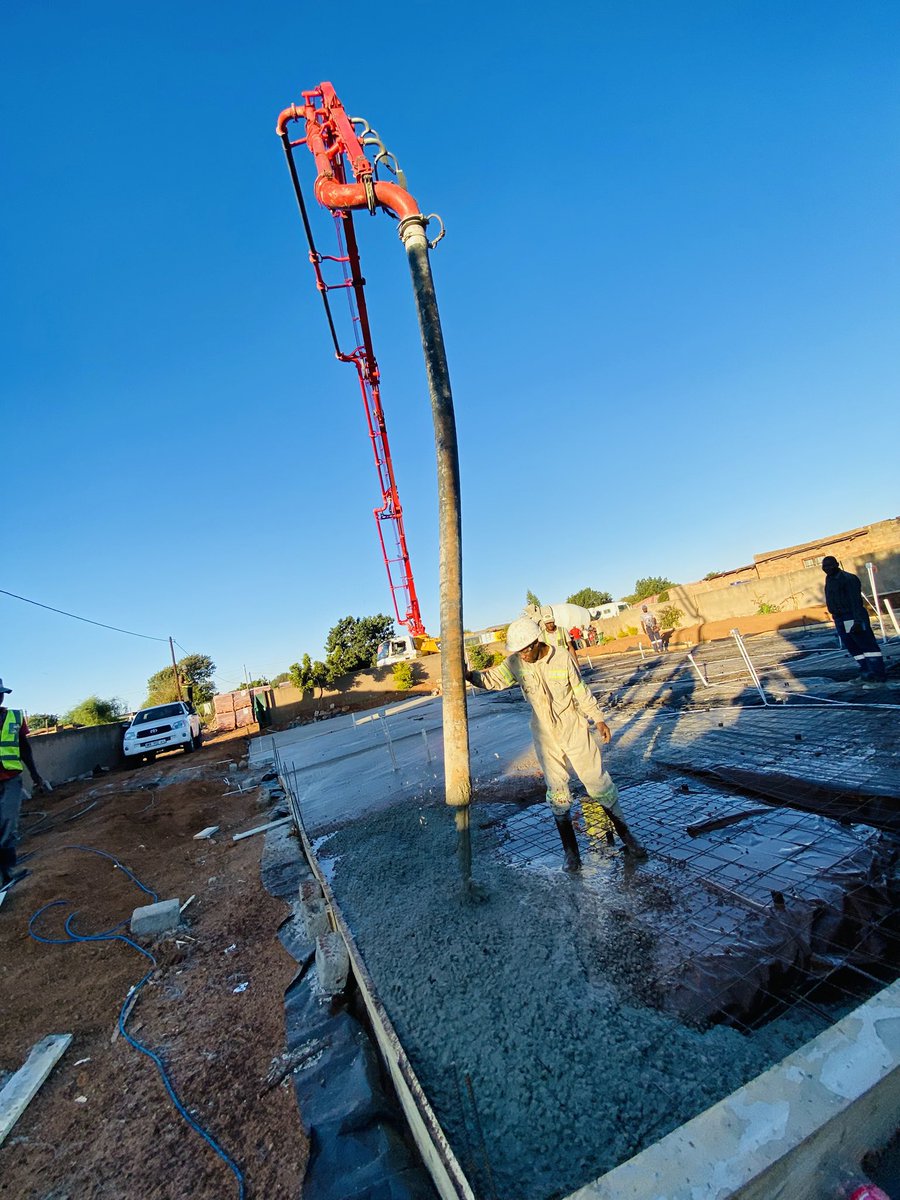 KESharpCo's tweet photo. Raft foundation done and dusted in Mokopane https://t.co/taiUYSEEUg