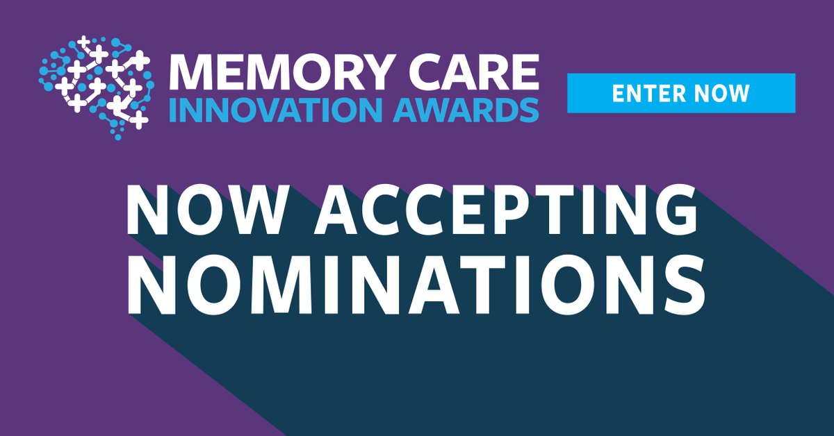 The Memory Care Innovation Awards are now open! 🧠 Recognize your #homehealth &amp; #homecare organization's #cognitivecare experts. Nominations are due August 31: bit.ly/3H5SVfH #memorycare #MemoryCareInnovationAwards
