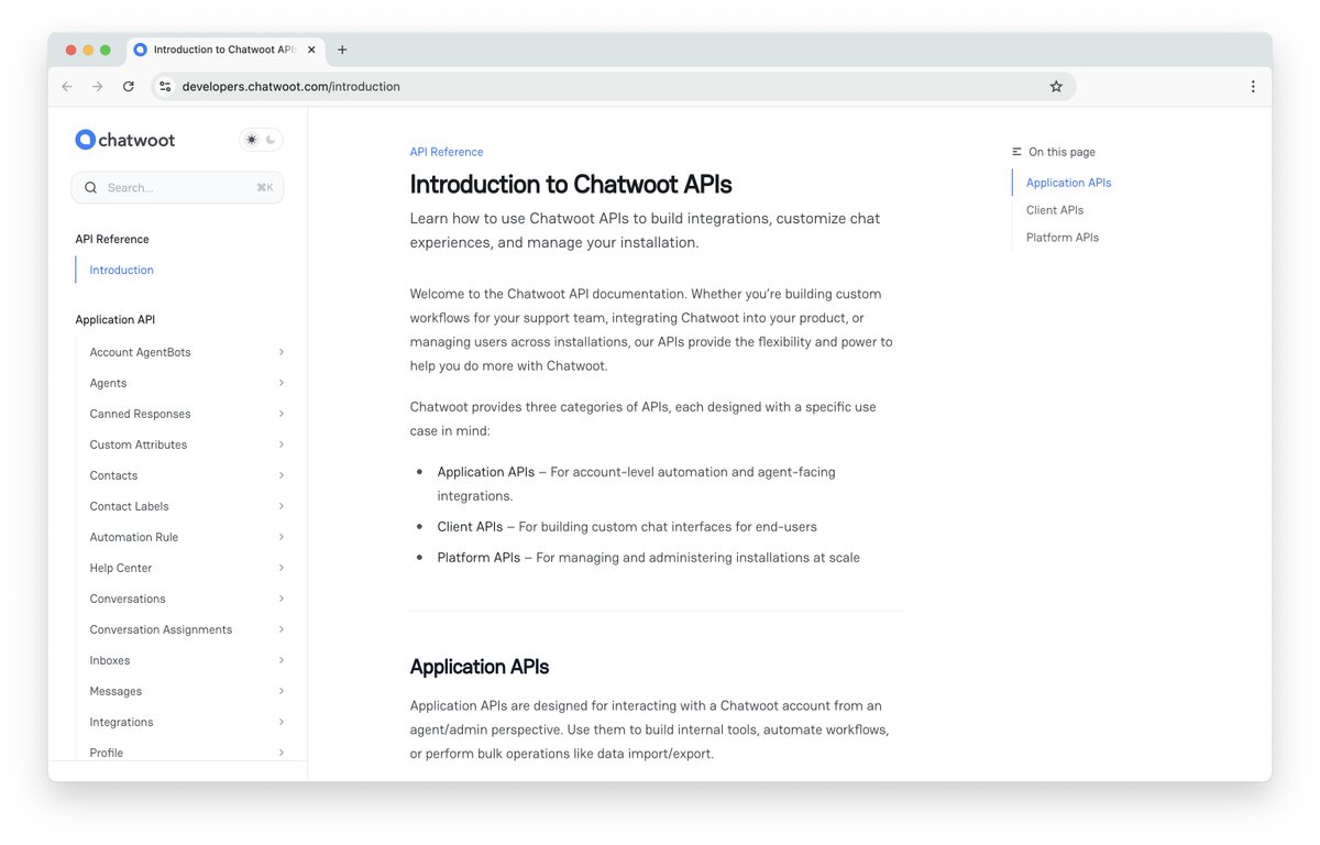 We’ve got a new home for our developer API docs. Let us know what you think!