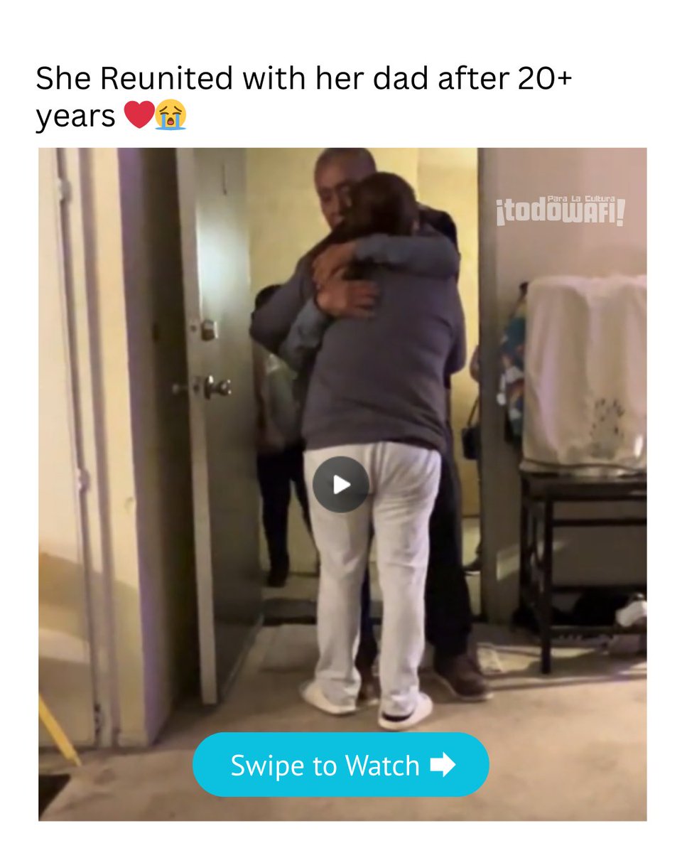 todowafi's tweet photo. We will never get tired of watching these reunions 😭🥰

TT:// mel_5378997
•
•
•
•
#latino #latinos #latina #latinas #latinamerica #latinasbelike #americalatina https://t.co/slMo6G3PF7