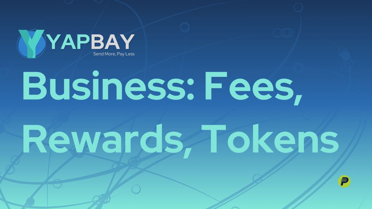 Here are some thoughts on the business side of YapBay.

Your feedback is welcome in our Telegram community.

yapbay.com/blog/about-fee…