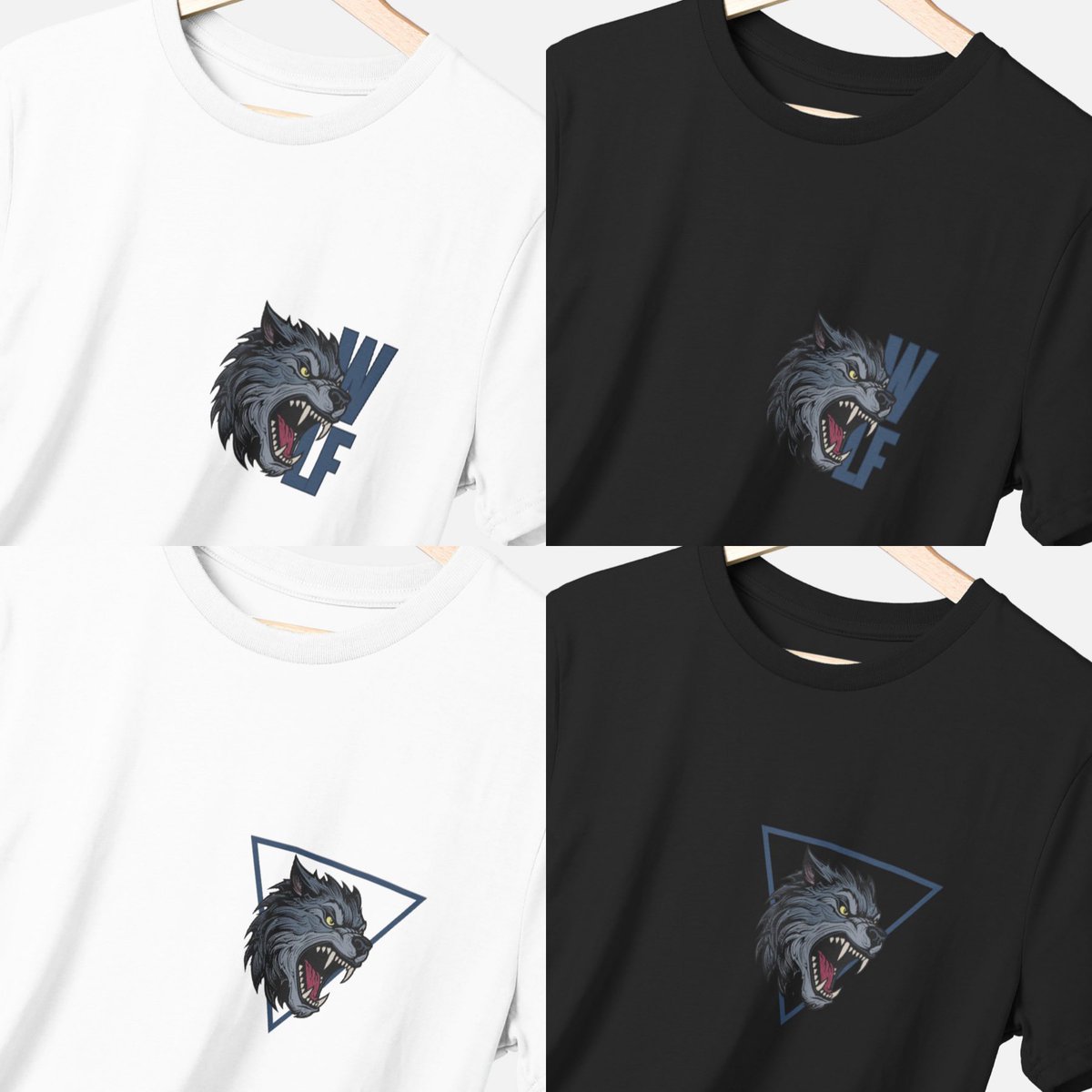 A couple of new unisex tees have been added to my store that are WLF-inspired. There are two variants available -

• Variant 1 has text incorporated into the wolf logo with a triangle featured on the back of the tee that is a nod to the WLF’s original logo from The Last of Us