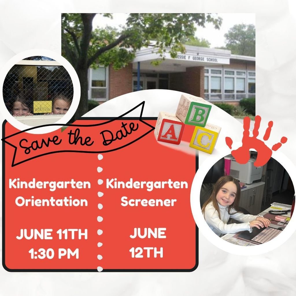 Mark your calendars, JFG, as we welcome our incoming kindergarten students!