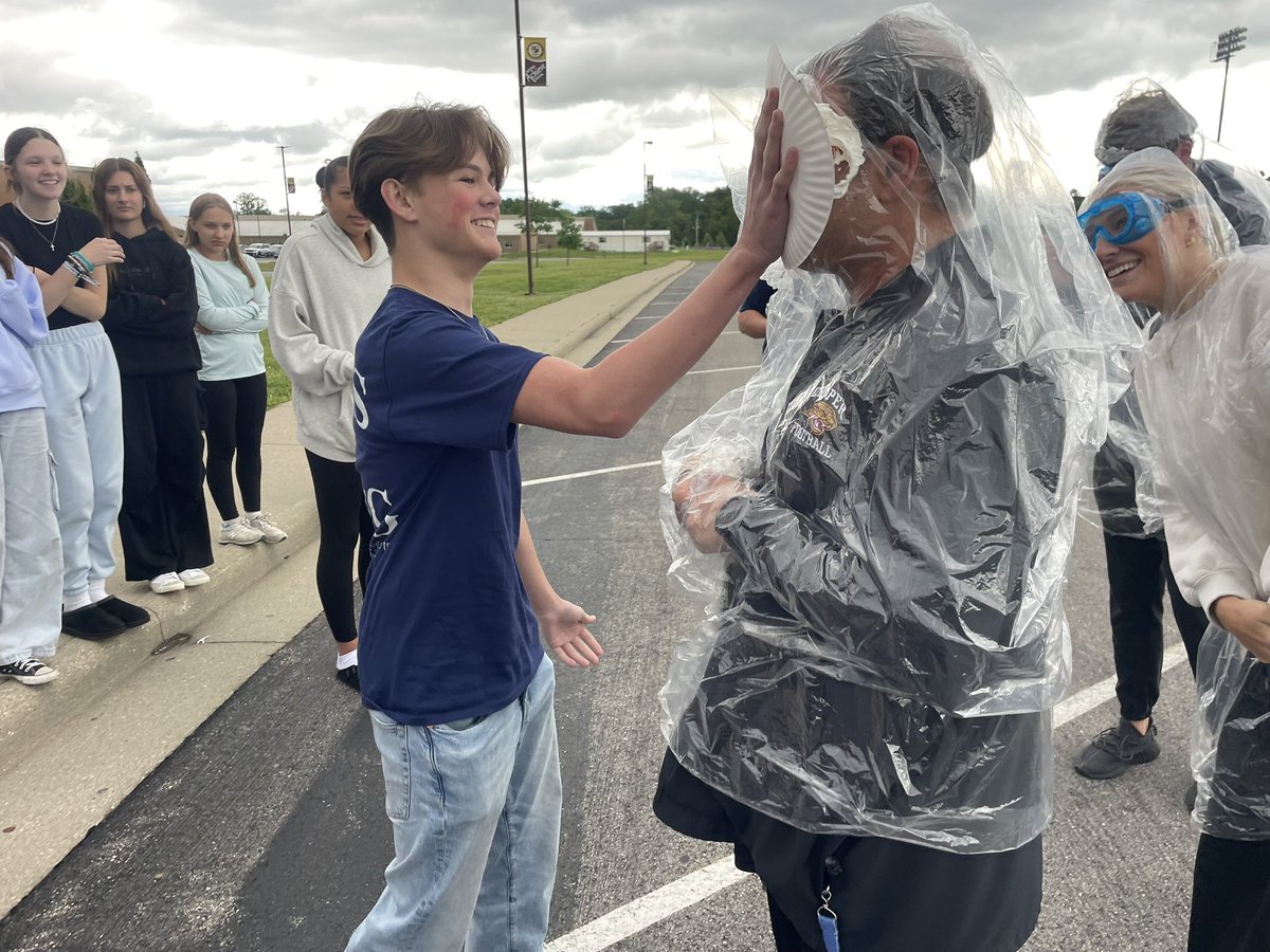 Special shout out to <a href="/Ben_Brown98/">Ben Brown</a> for being such a good sport and being an incentive for our FMPie fundraiser for Ethan’s Purpose.  We also got <a href="/CooperFootball/">Cooper Football</a>’s own Coach Westhoff to take a pie as his JAM raised the most among Freshmen JAMs.