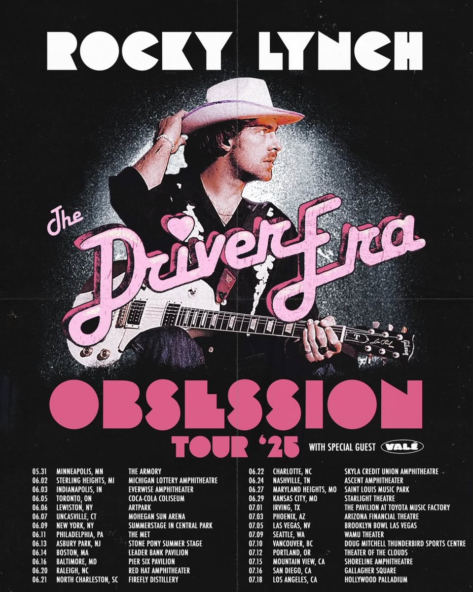 “A turnê Obsession World Tour continua em menos de 10 dias! Estamos empolgados por ter a <a href="/valeinallcaps/">VALÉ</a> com a gente de novo. Nos vemos em breve!”