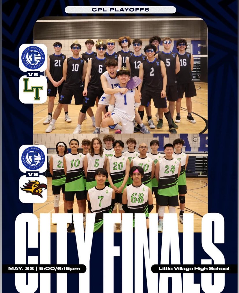 🏐 Congratulations to Both our JV &amp; Varsity headed to the City Finals Tonight!
#LetsGoEagles #WeAreTaft