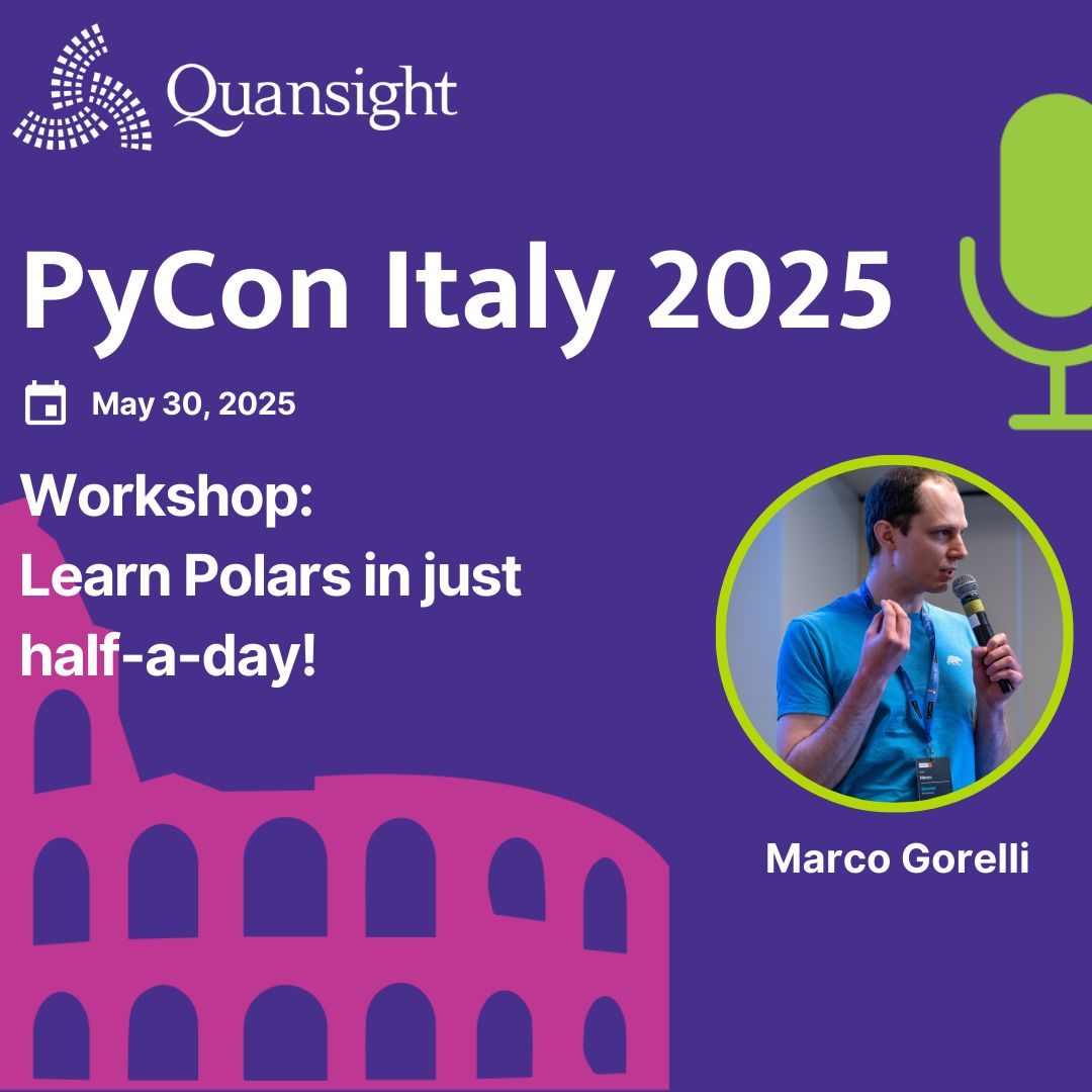 Quansight (@quansightai) on Twitter photo ๐ The countdown is on! Just days until Marco Gorelli's highly-anticipated Polars workshop at <a href="/pyconit/">PyCon Italia</a> 25. Unsurprisingly, it sold out fast - who wouldn't want to learn Polars from one of its core developers? We're excited to see what's in store! ๐ #DataScience ๐ The countdown is on! Just days until Marco Gorelli's highly-anticipated Polars workshop at <a href="/pyconit/">PyCon Italia</a> 25. Unsurprisingly, it sold out fast - who wouldn't want to learn Polars from one of its core developers? We're excited to see what's in store! ๐ #DataScience