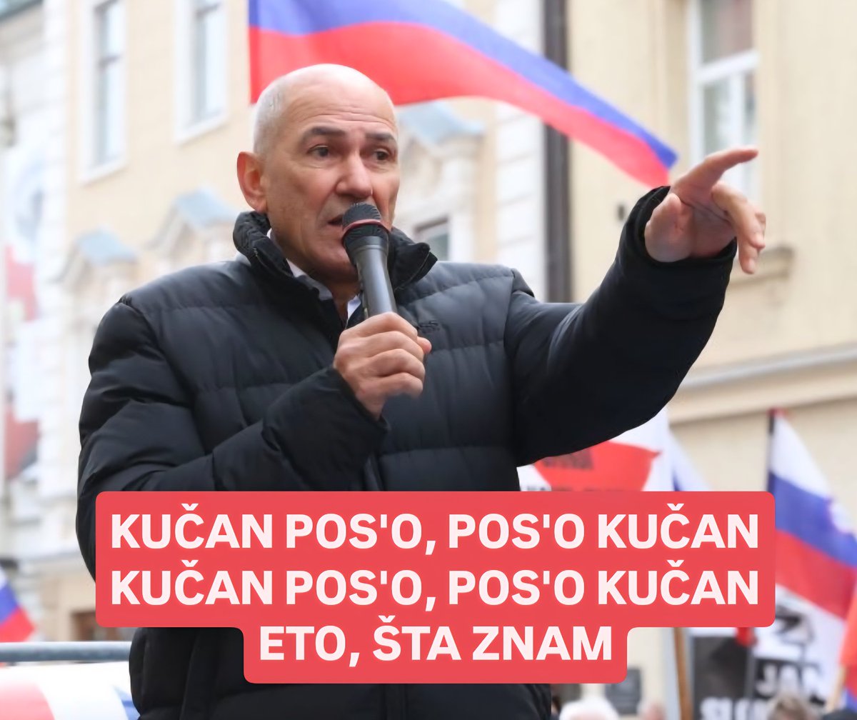 Ubermensch al neki, ne vem, ne vozim se s taksiji.

#janša #kučan #kućaposo