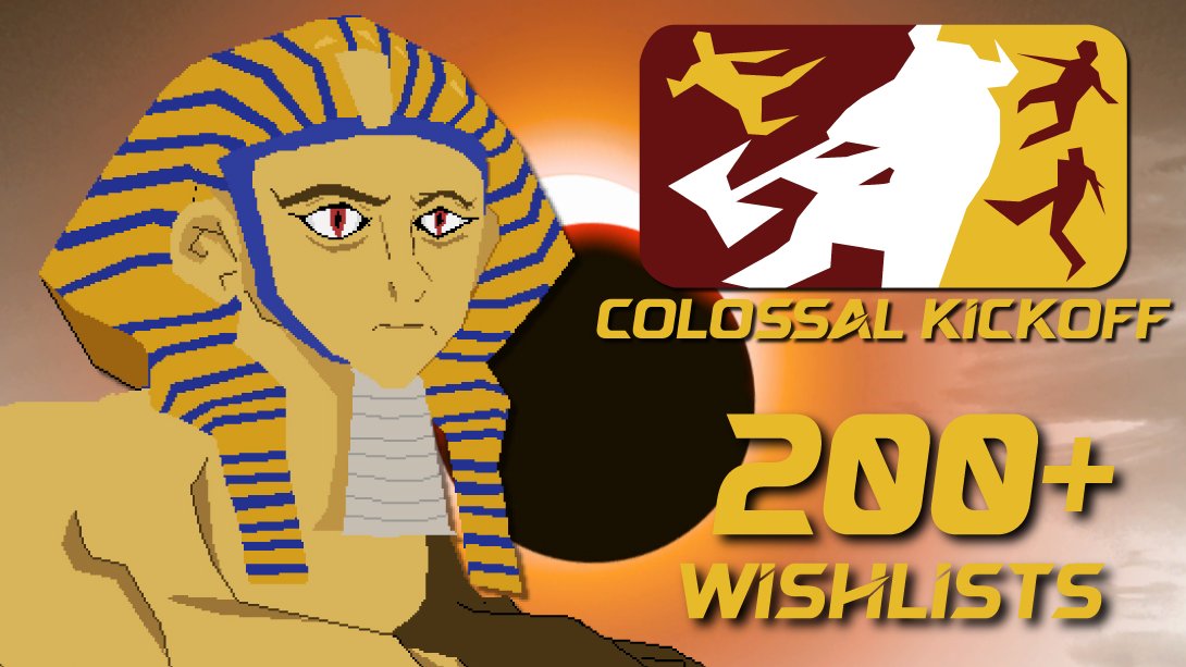 Colossal Brilliance! Colossal Kickoff has now reached over 200 WISHLISTS ON STEAM!. Thank you all so much for the continued support as we make Colossal Kickoff the best game it can be. 

Please check out Colossal Kickoff here on steam:
store.steampowered.com/app/3670200/Co…