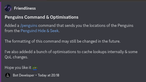 Friendliness tweet media