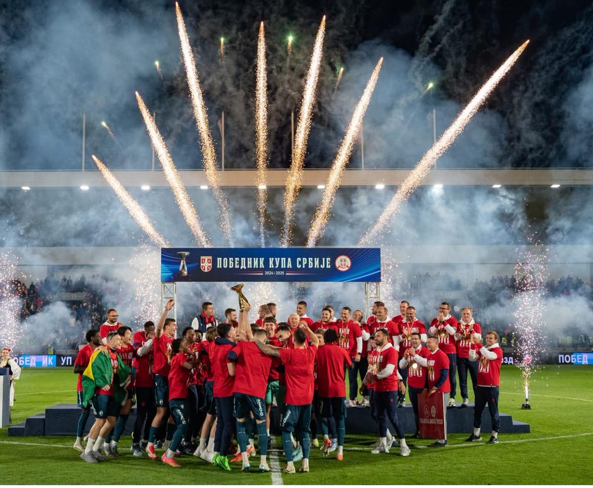Congratulations to Ebenezer Annan on winning his second trophy of the season after #crvenazvezdafk defeated #vojvodina 2-1 in the #Serbia Cup final.

#arthurlegacysports