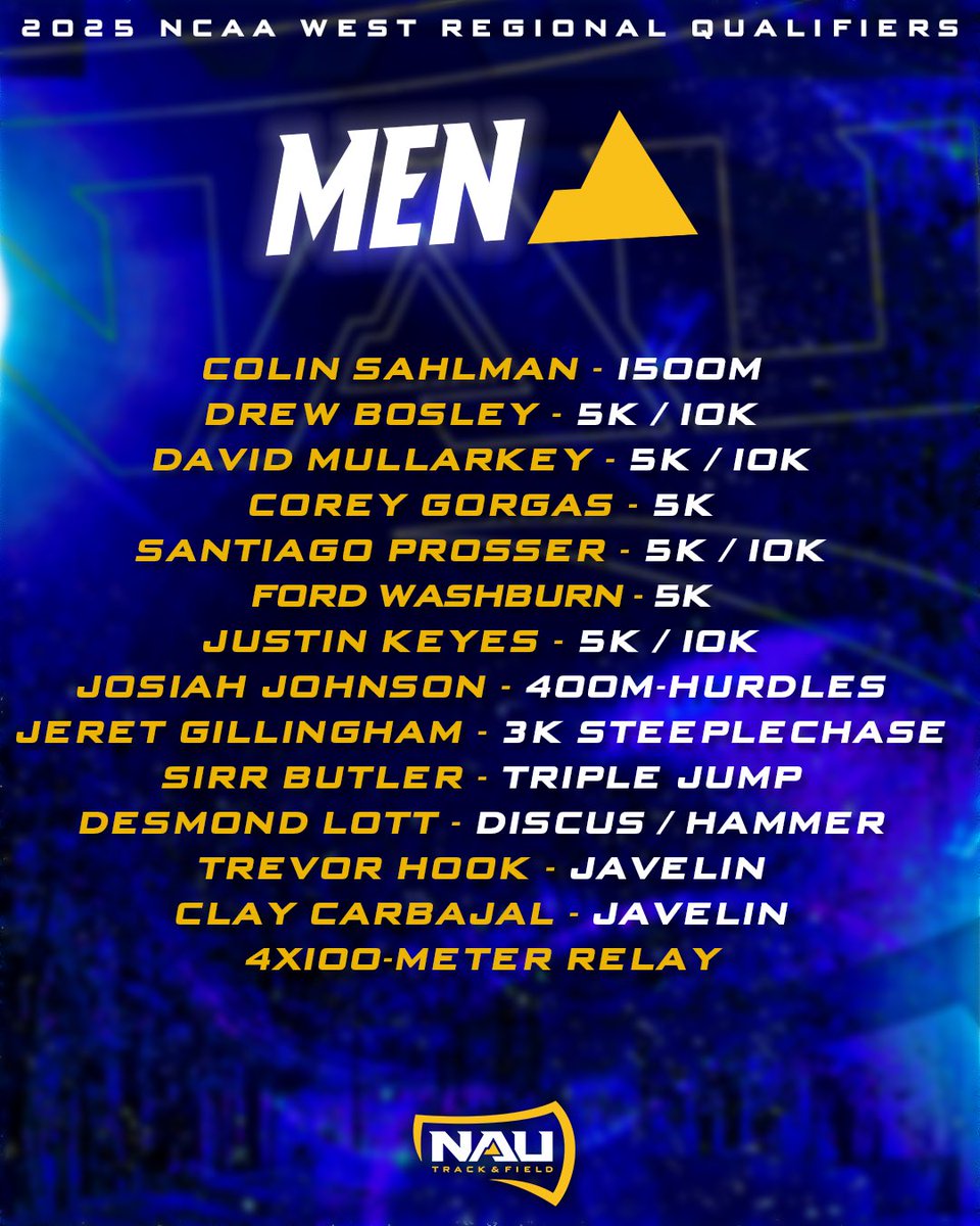 Championship Season Continues 🏆

Congratulations to our NCAA West Regional qualifiers who will look to punch their tickets to nationals next week in College Station 🪓

#RaiseTheFlag | #BigSkyTF