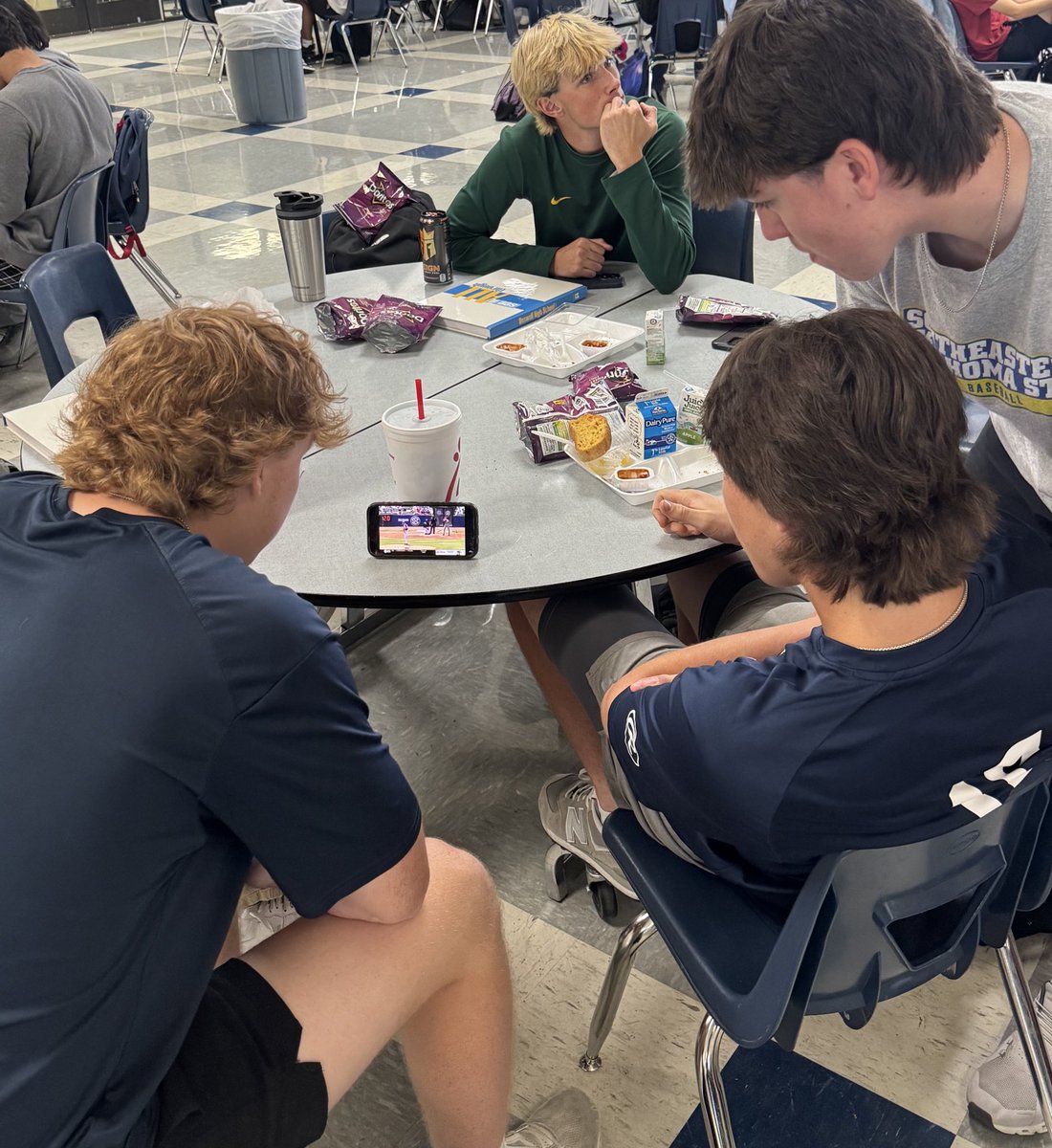 Josh Stone (@coachstone09) on Twitter photo Last full day of lunch? More like round 2 of the SEC Tourney watching their boy <a href="/SawyerFarr/">Sawyer Farr</a> compete for the Ags! Last full day of lunch? More like round 2 of the SEC Tourney watching their boy <a href="/SawyerFarr/">Sawyer Farr</a> compete for the Ags!