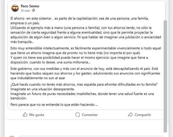 Pero parece que no se entiende lo que están haciendo