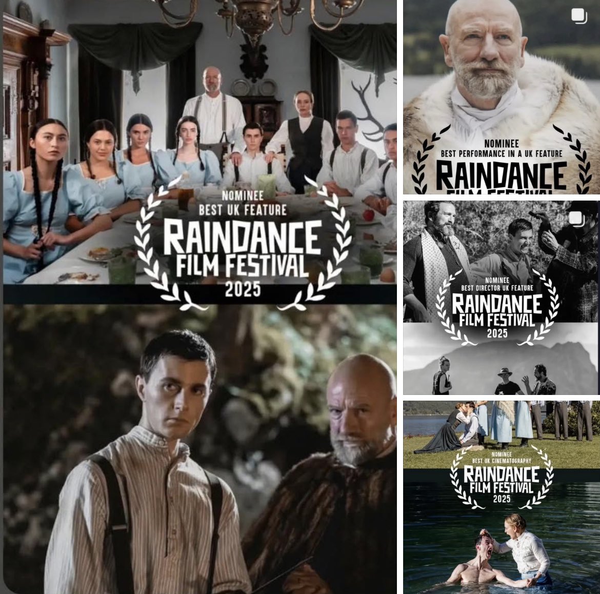 Exciting news #DirtyBoy has not  only been selected for <a href="/Raindance/">Raindance Film Festival</a> Film Festival but also been nominated in 4 major award categories:
Best Director.
Best Cinematography.
Best Performance.
Best Uk Feature!

Congrats to everyone involved !
Dirty Boy Film #raindance