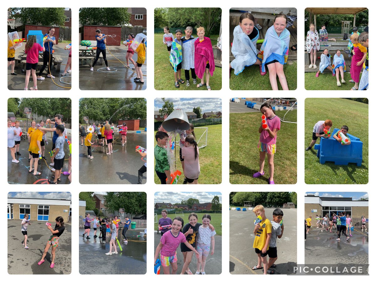 Y5/6 requested a water fight for their class reward. We all got very, very wet, laughed a lot and had a wonderful time! Great memories 🔫💧💦