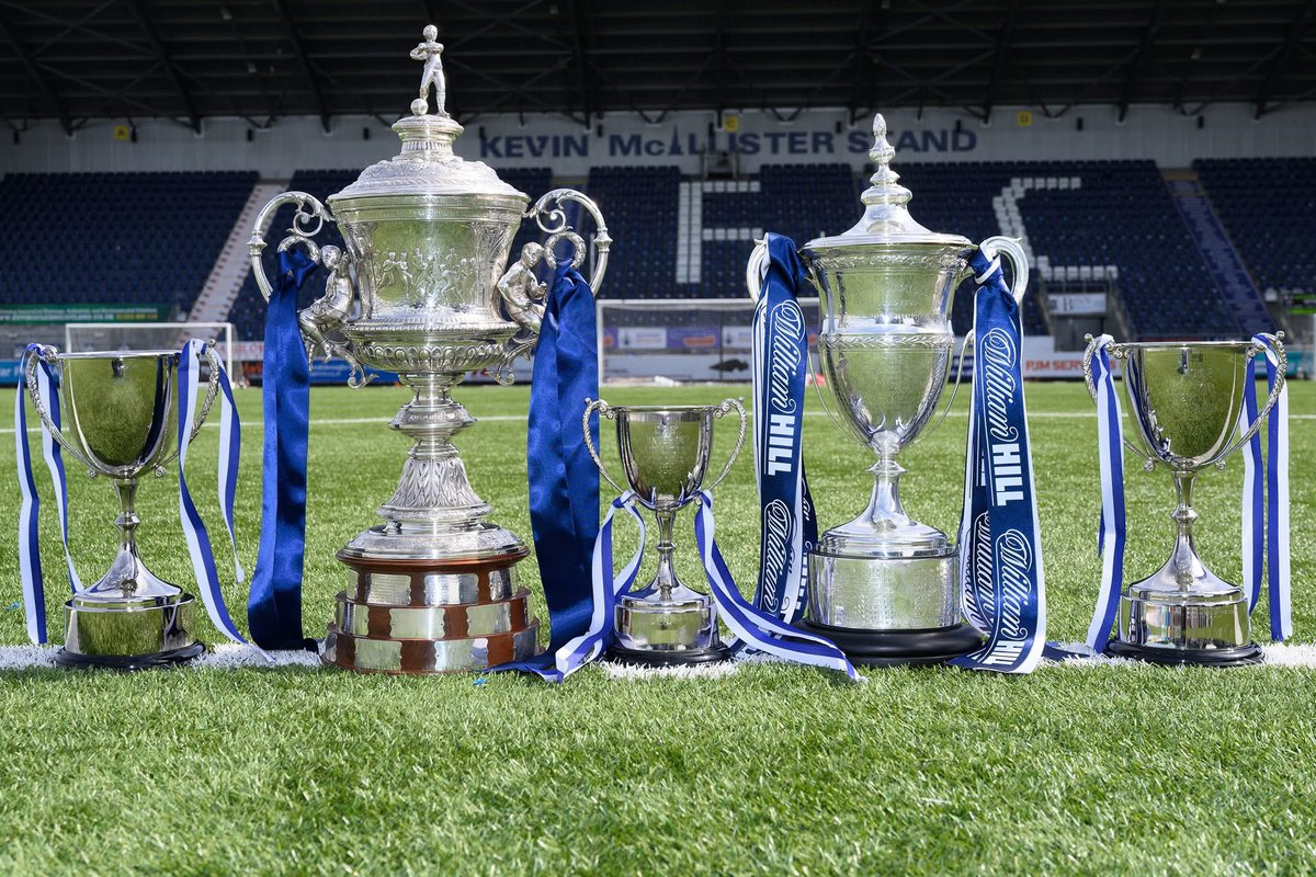 FalkirkFC's tweet image. 🏆 This season's haul.