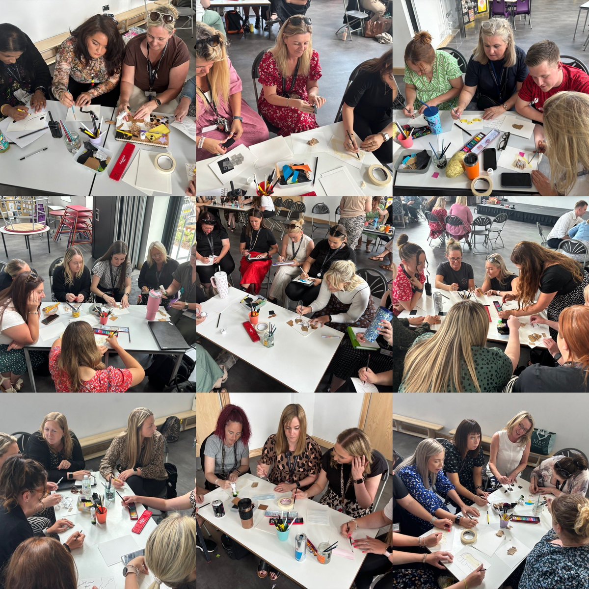 A pleasure to continue to develop the sketchbook journey with our amazing @5tAndrews staff! 🖼️ ✏️ 🎨 You’re always so engaged and thoughtful. Diolch yn fawr iawn 💛