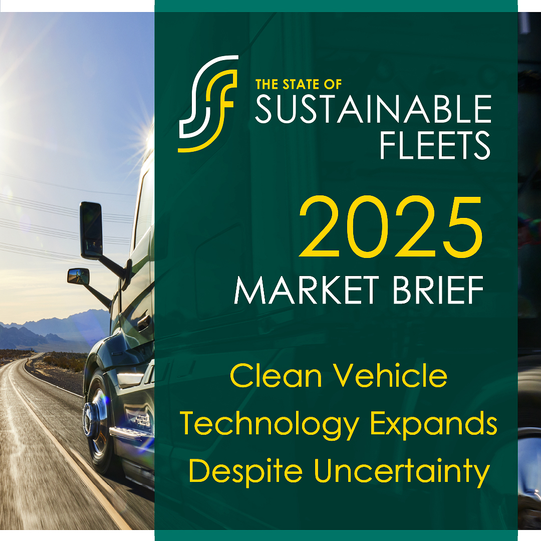 How is the #transportation industry growing, even in the face of policy shifts &amp; market pressures? The State of Sustainable #Fleets Market Brief reveals how fleets are continuing to expand the use of clean technologies despite uncertainty. Get the report: ow.ly/qRys50VWExv