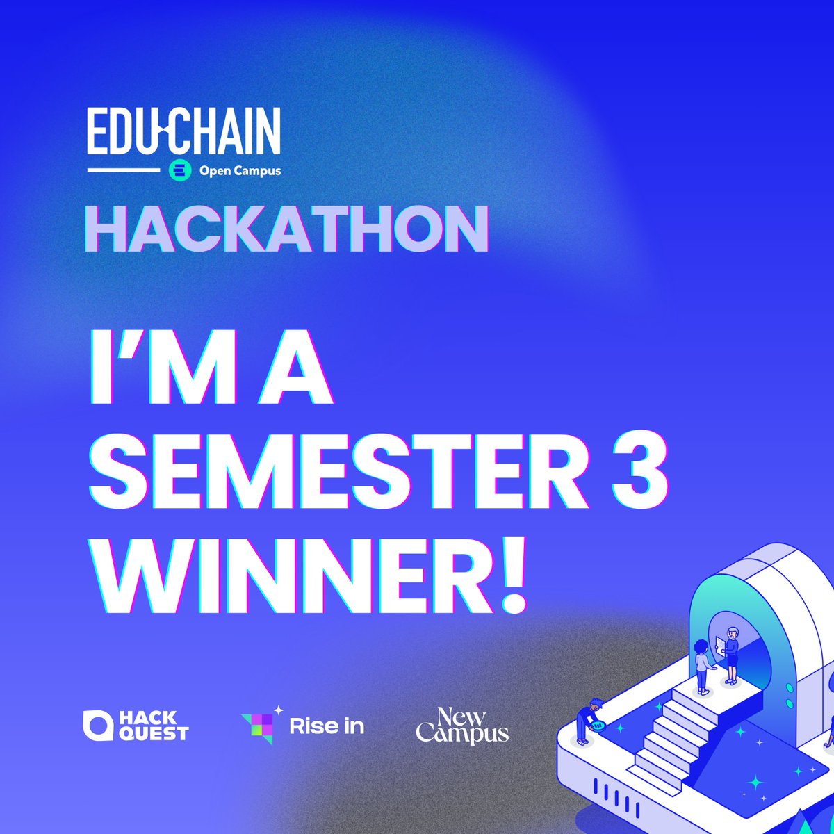 AlphaScanAI's tweet image. WE DID IT!!
We&apos;re beyond thrilled to announce that AlphaScan AI has secured 3rd Place in AI track in the EDUChain Semester 3 Hackathon!
Big thanks to @educhain_xyz @opencampus_xyz @riseinweb3 @HackQuest_ @newcampushq 

Here&apos;s to the future of DeFAI 🥂

x.com/opencampus_xyz…